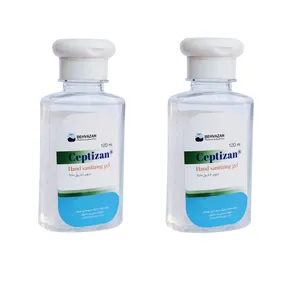 ژل ضدعفونی کننده دست بهوزان مدل ceptizan حجم 120 میلی لیتر بسته 2 عددی