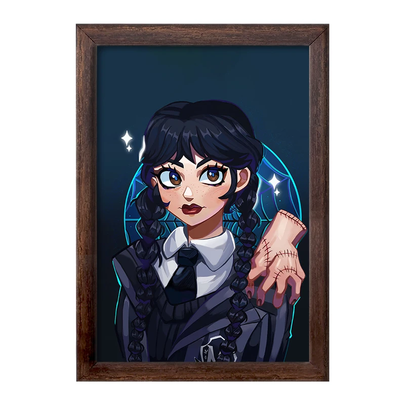 تابلو خندالو طرح ونزدی (Wednesday) کد F2469