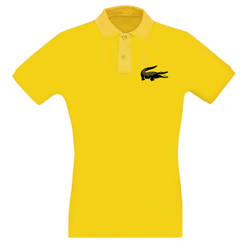 پولوشرت آستین کوتاه مردانه مدل X240 رنگ زرد