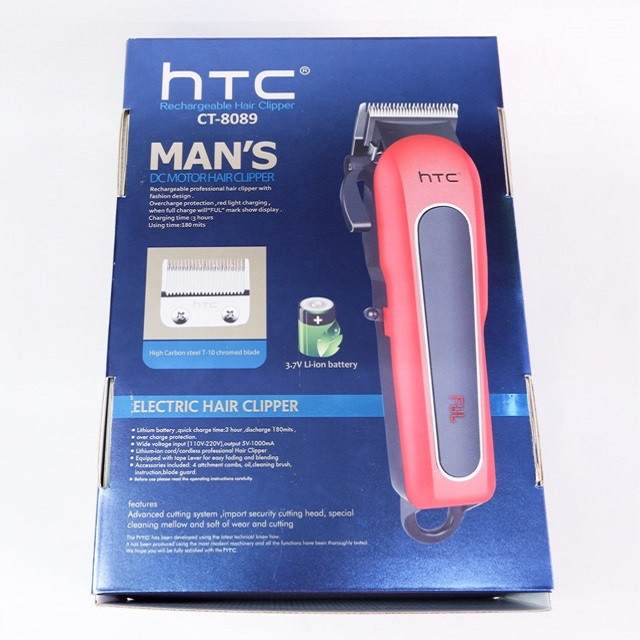 ماشین اصلاح موی صورت و بدن اچ تی سی مدل CT-8089 ماشین اصلاح موی صورت و بدن اچ تی سی مدل CT-8089