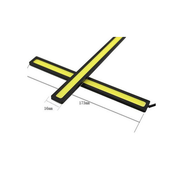چراغ ال ای دی خودرو مدل خطی 17 سانتی‌متری بسته 2 عددی