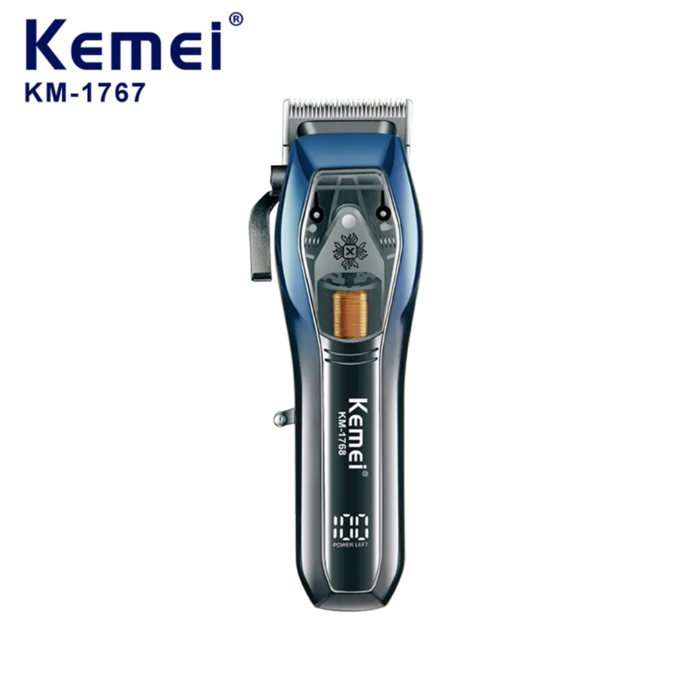 ماشین اصلاح موی سر و صورت شارژی کیمی مدل KM-1768 ماشین اصلاح موی سر و صورت شارژی کیمی مدل KM-1768
