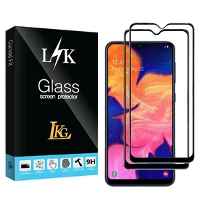 LKG LK Glass Screen Protector For Samsung Galaxy A30 Pack Of 2