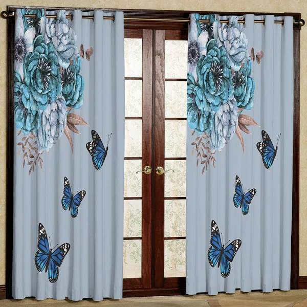 پرده مدل پانچی کد 5485 سایز 280x140 سانتی متر