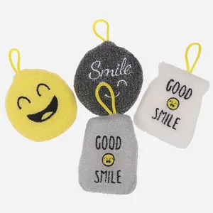 اسکاچ و سیم ظرفشویی مدل ایموجی بسته ۴ عددی