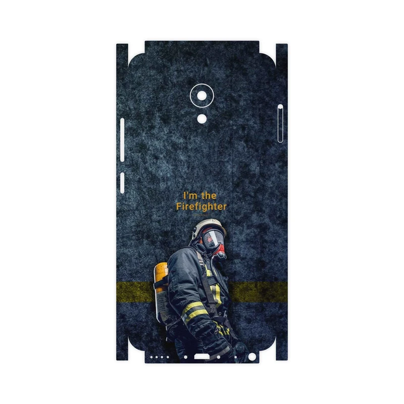 برچسب پوششی ماهوت مدل Firefighter-FullSkin مناسب برای گوشی موبایل میزو M5
