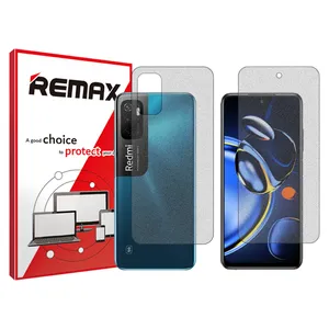 Remax HyMTT model matte screen protector suitable for Xiaomi Redmi Note 11SE mobile phone along with the back protector