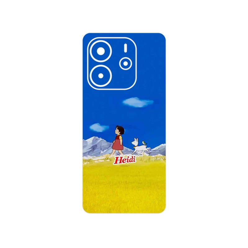 برچسب پوششی ماهوت مدل Heidi Girl of the Alps مناسب برای گوشی موبایل شیائومی Redmi Note 14 4G