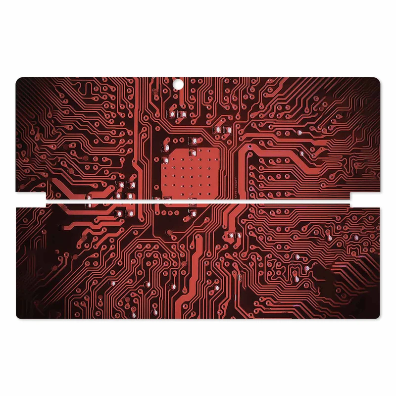 برچسب پوششی ماهوت مدل Red Printed Circuit Board مناسب برای تبلت لنوو Miix 510 2016