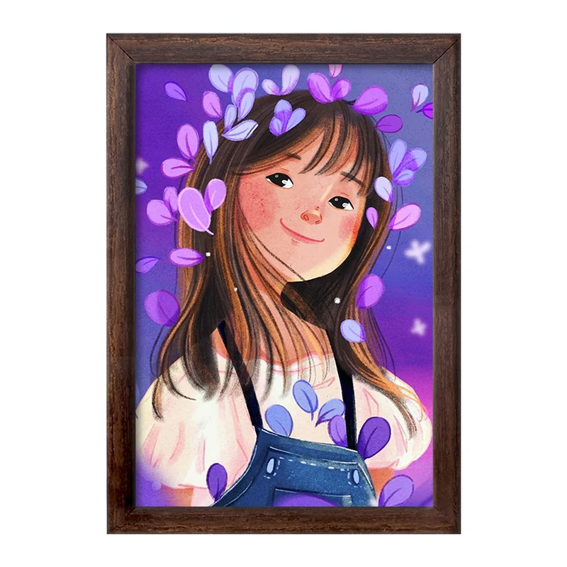 تابلو خندالو طرح دخترانه فانتزی کد 25715