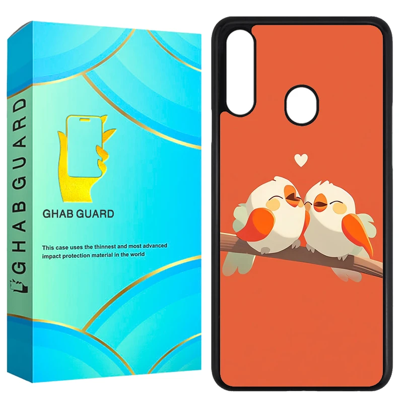 کاور قاب گارد طرح پرنده مدل GCHPA20S مناسب برای گوشی موبایل سامسونگ Galaxy A20s 