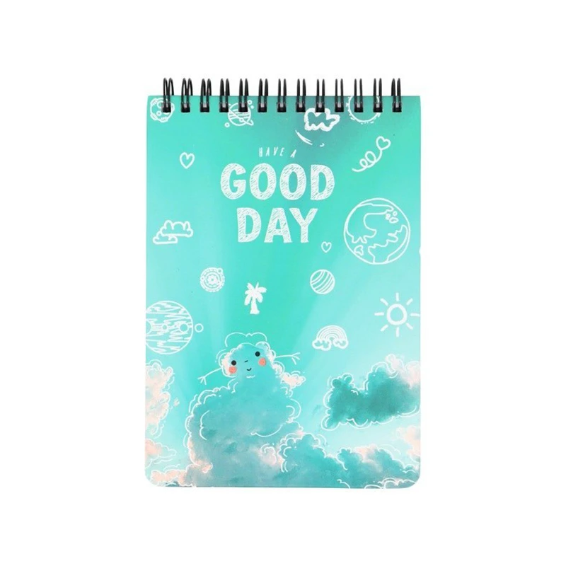 دفترچه یادداشت 80 برگ سیمی مدل Good Day