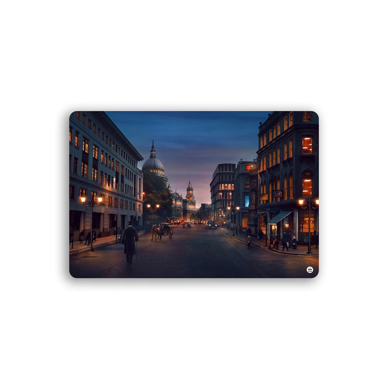 ماوس پد مخصوص بازی شادیت مدل شهر کد2064 سایز 37*24 سانتی متر