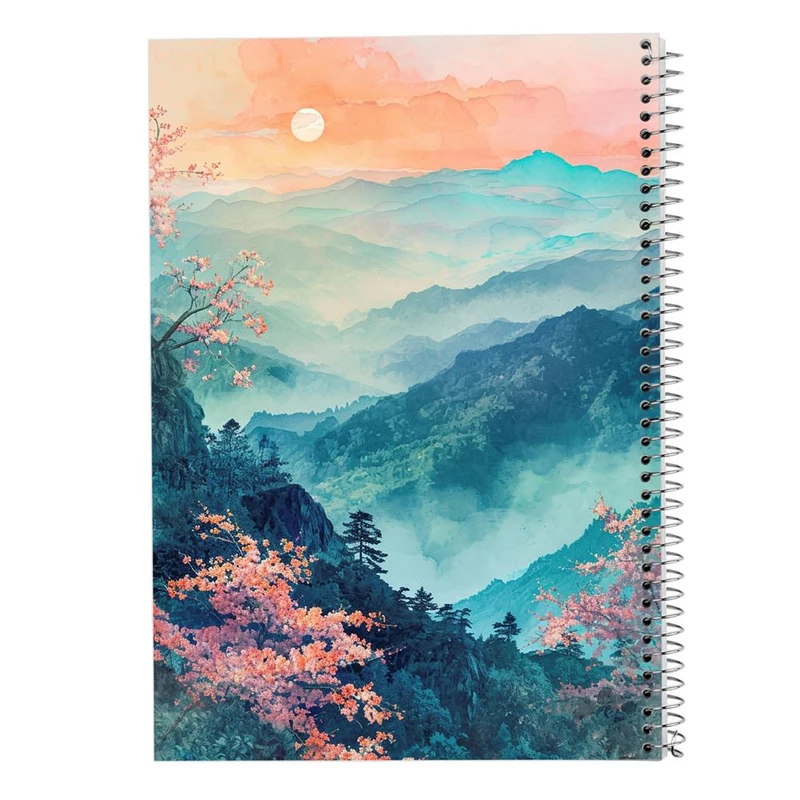 دفتر لیست خرید 50 برگ مدوپد مدل طبیعت کد DF15408