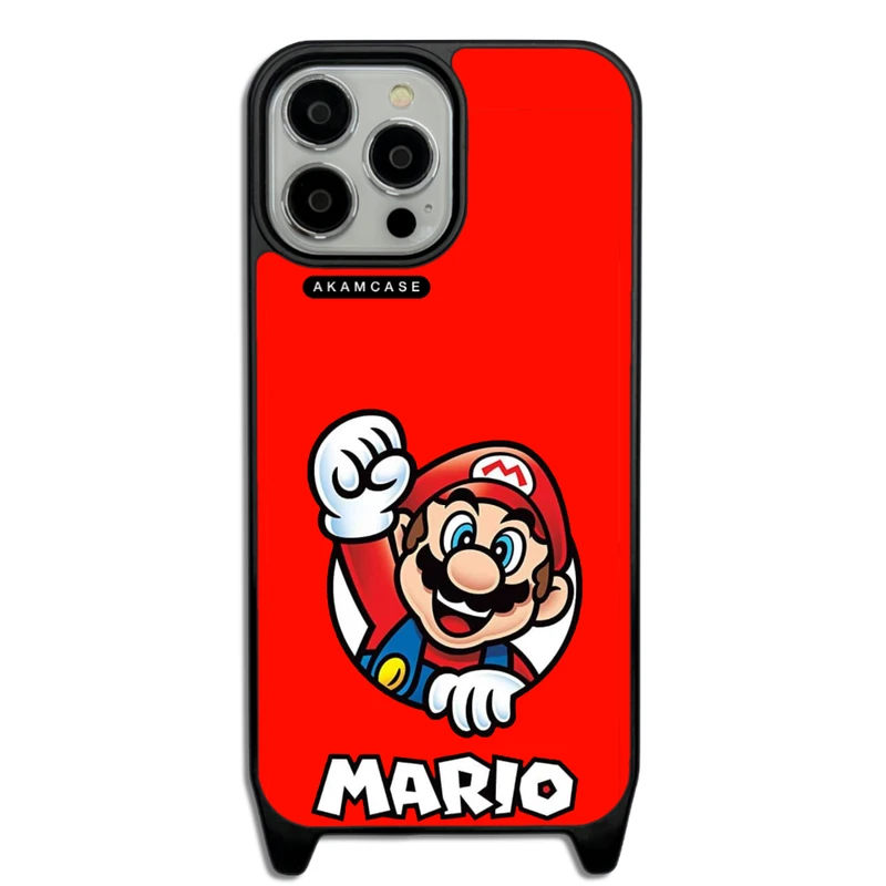 کاور آکام مدل AMC-WLA13PROMAX-SUPER MARIO12 مناسب برای گوشی موبایل اپل iPhone 13 Pro Max