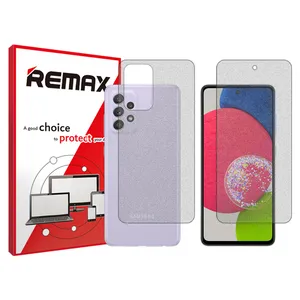 Remix matte screenprotector HyMTT model suitable for Samsung Galaxy A52s 5G  phones along with the back of the phone