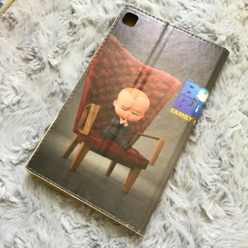 کیف کلاسوری طرح بچه رئیس کد TB160 مناسب برای تبلت سامسونگ Galaxy Tab A 8.0 2019 T290 / T295