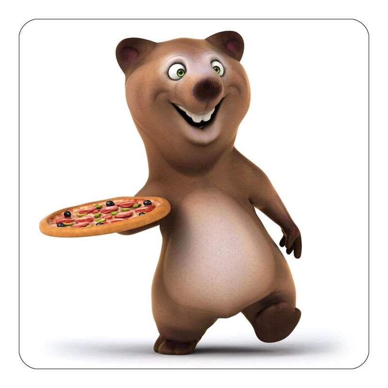 مگنت کاکتی طرح حیوانات کارتونی مدل mp27423