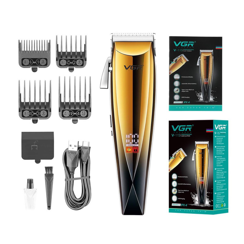 ماشین اصلاح موی سر و صورت وی جی ار مدل V-115