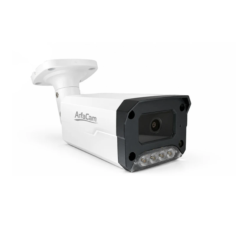 دوربین مداربسته تحت شبکه آرفاکم مدل ARI-S82BQFM-M با رزولوشن 4K UHD، دید در شب رنگی، قابلیت تشخیص چهره و استاندارد IP65
