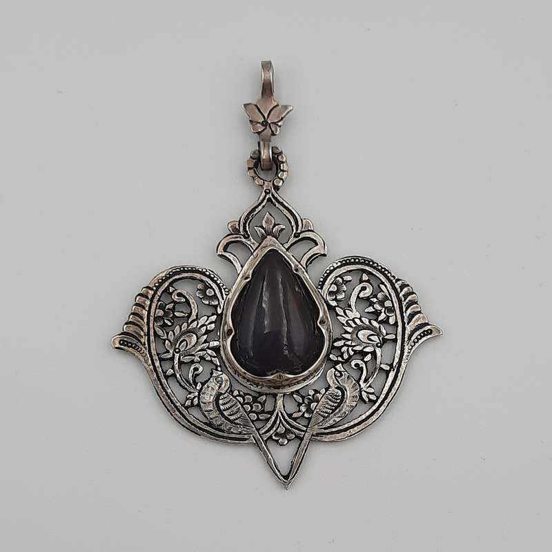 آویز گردنبند نقره زنانه مدل 20149