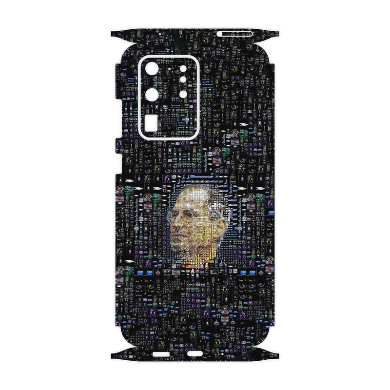 برچسب پوششی ماهوت مدل Collage of Steve Jobs 2-FullSkin مناسب برای گوشی موبایل سامسونگ Galaxy S20 Ultra