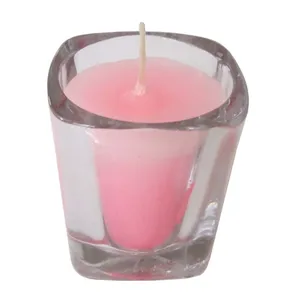 شمع لیوانی مدل معطر با سيب