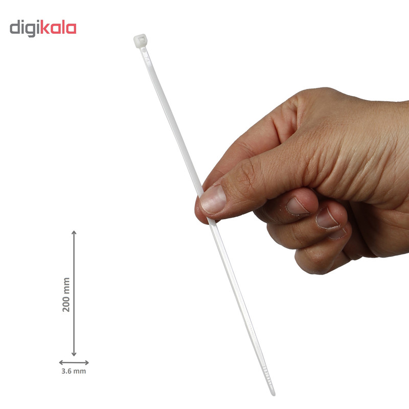 بست کمربندی جی فور مدل G4-200x3.6 بسته 100 عددی