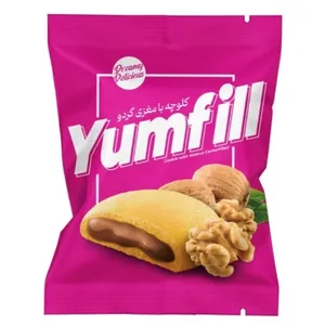 کلوچه مغزدار گردویی یامفیل ستاک - 80 گرم بسته 22 عددی