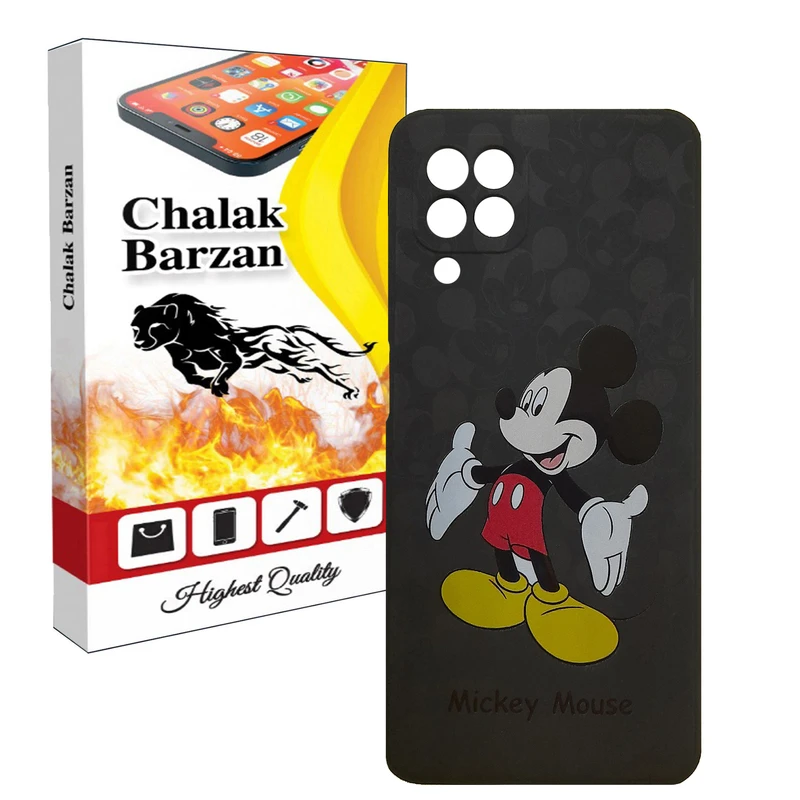 کاور چالاک برزن طرح مینی موس مدل MSAD-01 مناسب برای گوشی موبایل سامسونگ Galaxy A22 4G / M22 4G / M32 4G