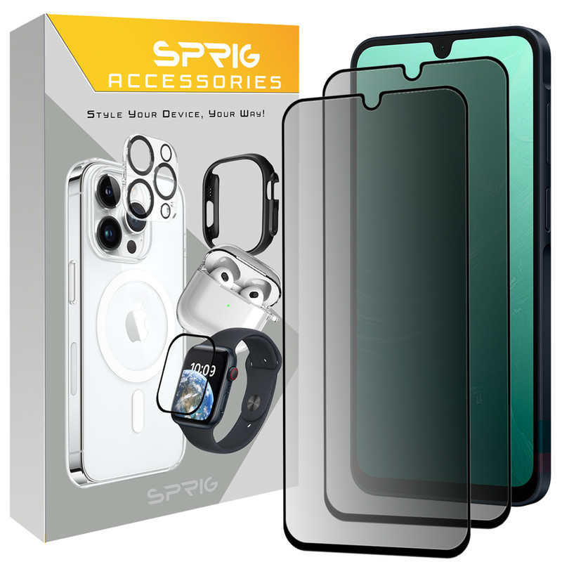 محافظ صفحه نمایش حریم شخصی اسپریگ مدل PRV_SP مناسب برای گوشی موبایل سامسونگ Galaxy A13 5G / A04s / A23 5G / A32 5G بسته دو عددی