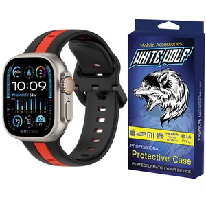 بند وایت ولف مدل WFB-Silic-2C مناسب برای اپل واچ Ultra / Ultra 2 49 میلی متری