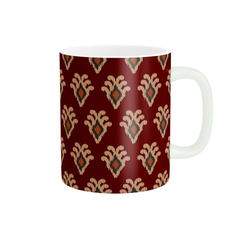 ماگ پاد آفرین مدل طرح سنتی نگارین 21 کد MD-D21