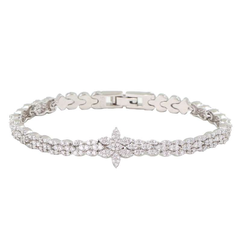 دستبند نقره زنانه جی تی ای مدل جی نایس دستبند نقره زنانه جی تی ای مدل جی نایس