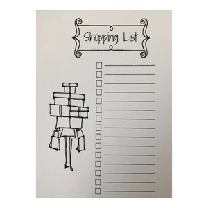 کاغذ یادداشت مدل لیست خرید کد ۲۰۰