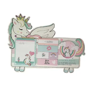 کاغد چسبدار مدل یونیکورن مجموعه 6 عددی