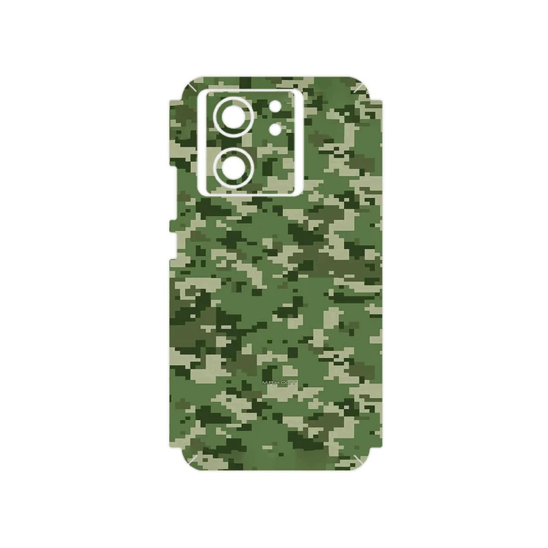 برچسب پوششی ماهوت مدل Army_Green_Pixel مناسب برای گوشی موبایل شیائومی 13T