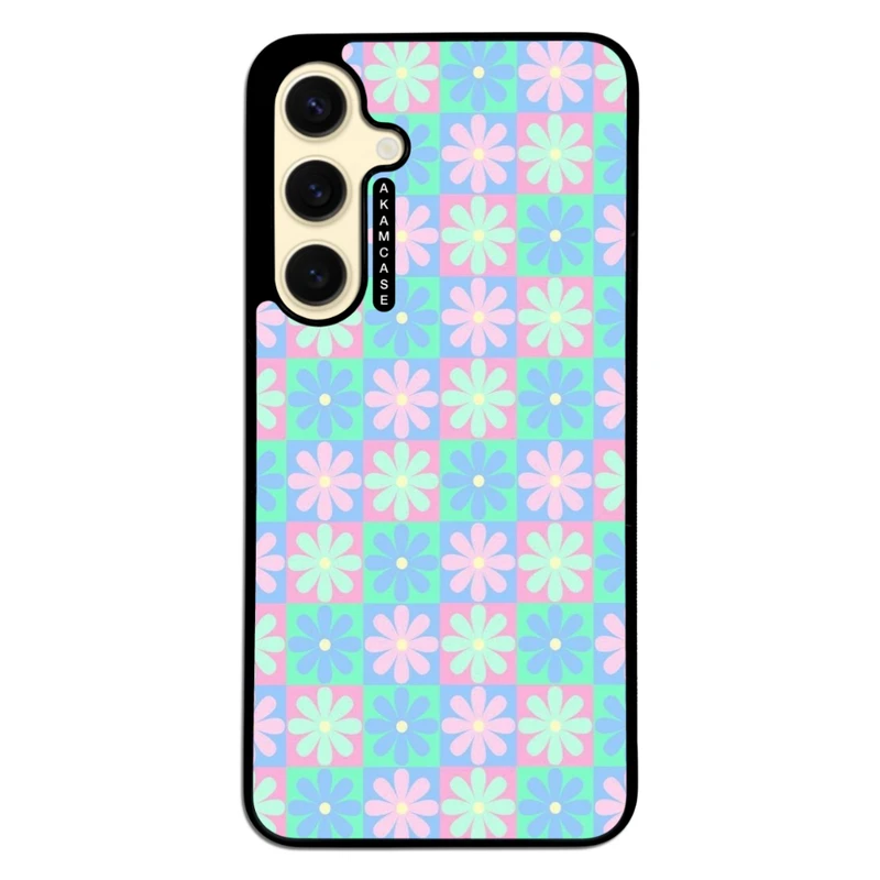 کاور آکام مدل AMC-WSGS24FE-FLOWERS-23 مناسب برای گوشی موبایل سامسونگ Galaxy S24 FE