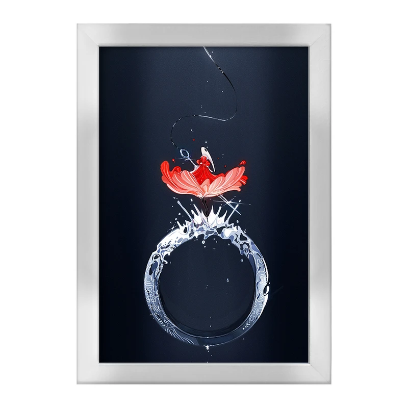 تابلو خندالو طرح بازی هالو نایت (Hollow Knight) کد 32935