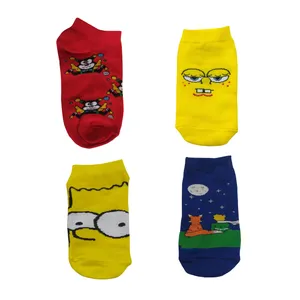 جوراب مدل طرحدار مجموعه 4 عددی