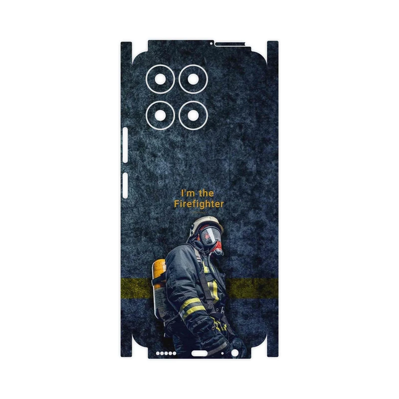 برچسب پوششی ماهوت مدل Firefighter-FullSkin مناسب برای گوشی موبایل آنر X6a