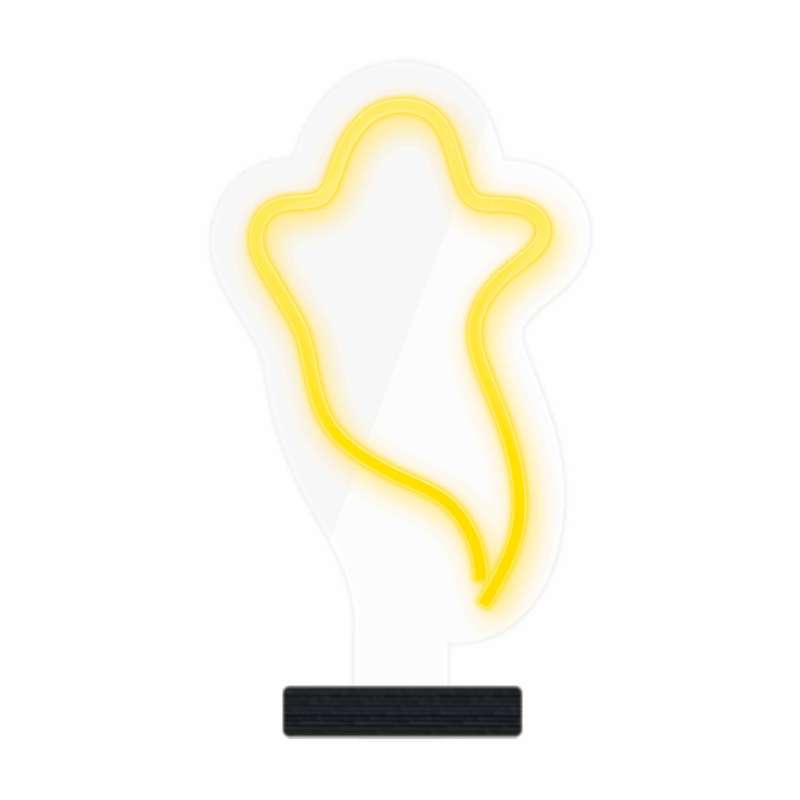 چراغ رومیزی ریموت دار مدل GHOST-GL_YL-GLASS