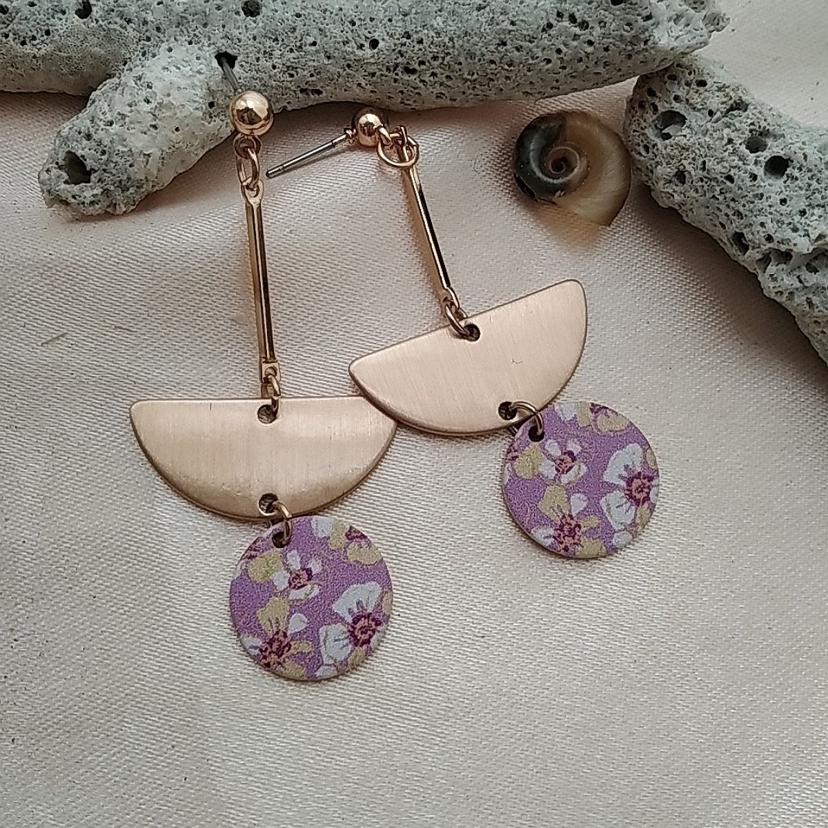 گوشواره زنانه اکسسورایز مدل بهار کد B62 -  - 2