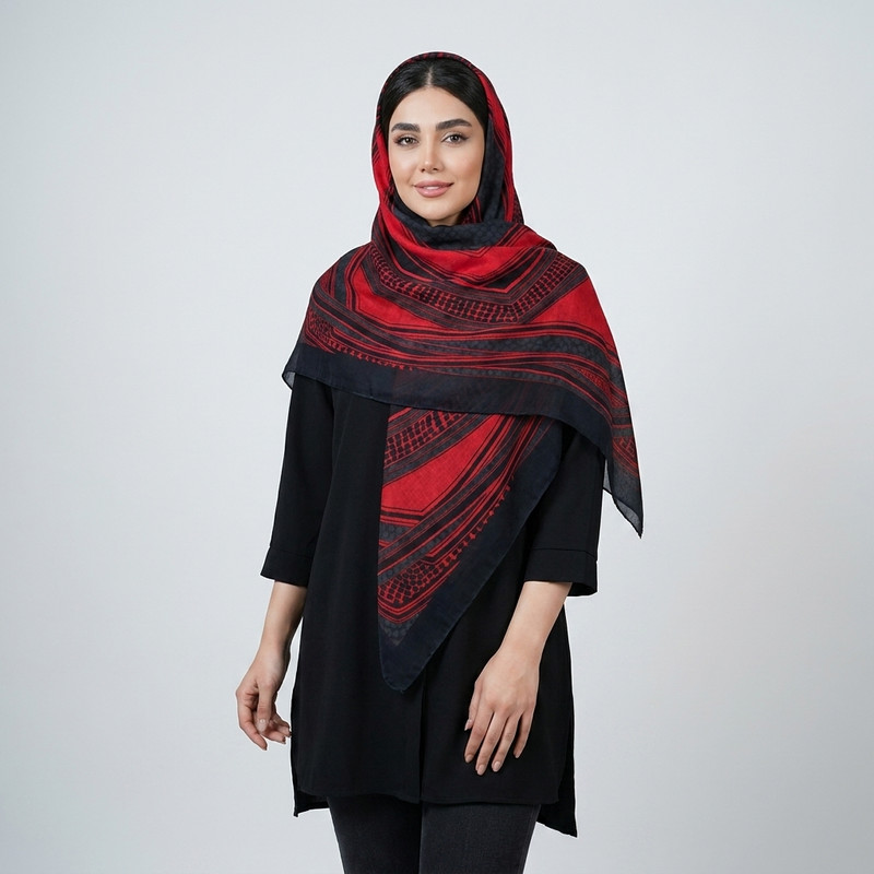 روسری زنانه مدل نخی 