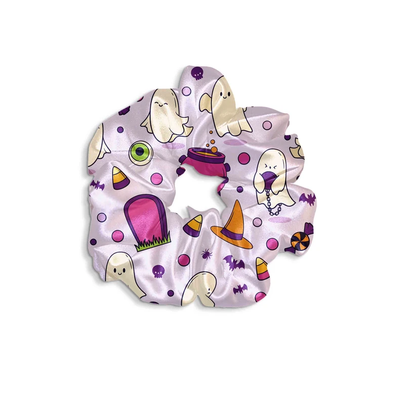 کش مو زنانه مدل اسکرانچی هالوین روح کیوت کد 266