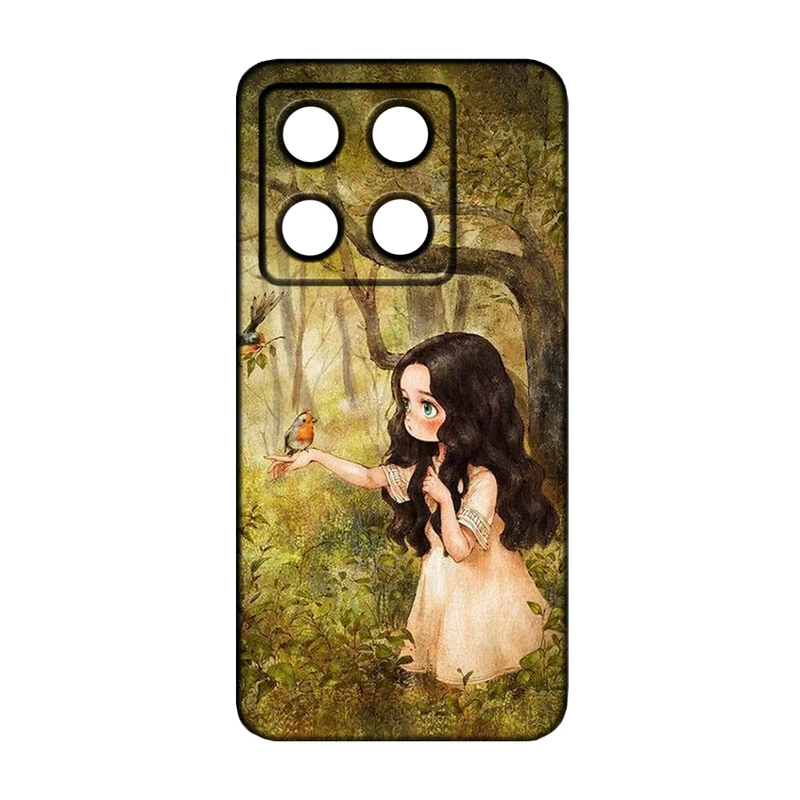 کاور طرح دخترانه کد 231 مناسب برای گوشی موبایل شیائومی 14T Pro