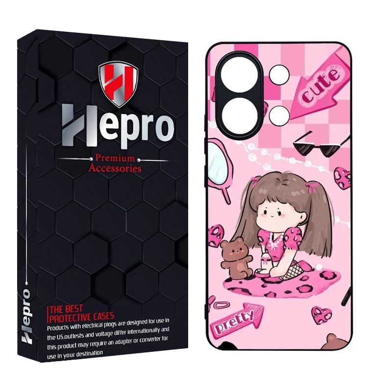 کاور هپرو طرح فانتزی مدل TPU مناسب برای گوشی موبایل شیائومی Redmi Note 13 4G