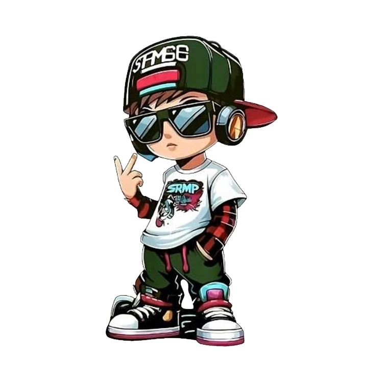 استیکر پارچه و لباس پاد آفرین مدل پسرانه کد 1148