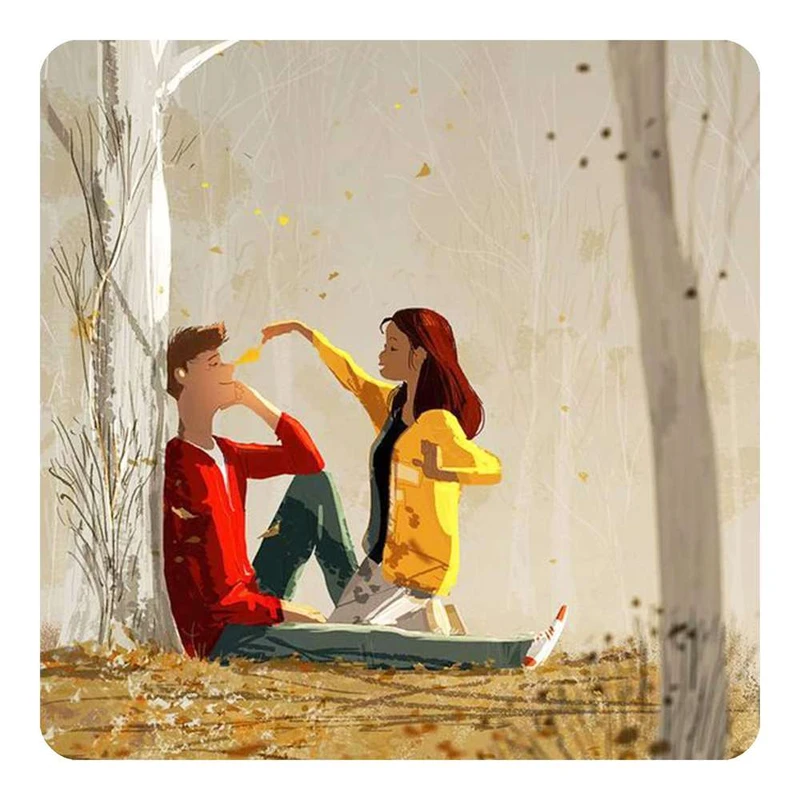 مگنت طرح عاشقانه کارتونی مدل mg10066