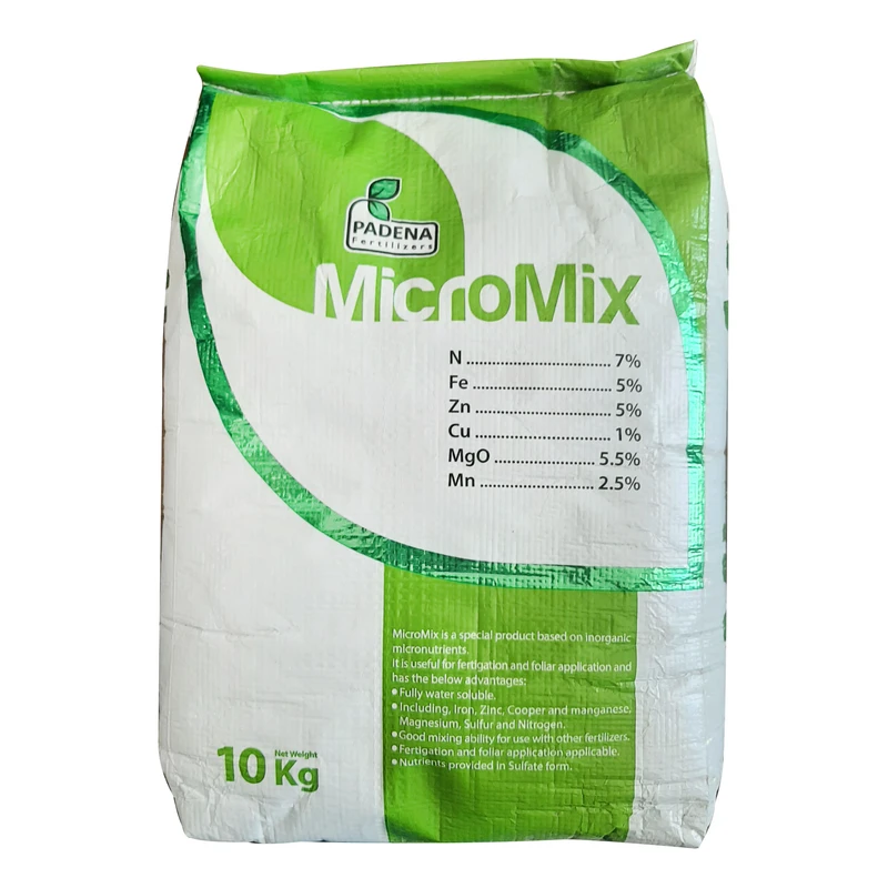 کود میکرو میکس معدنی پادنا مدل MIcroM وزن 10 کیلوگرم